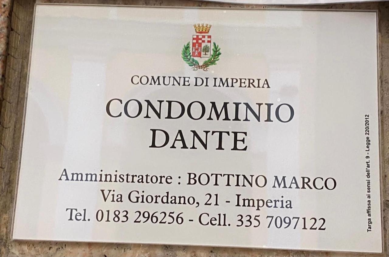 Ferienwohnung Casa Dante: Oneglia Centro-Marina-Spiagge Imperia Exterior foto